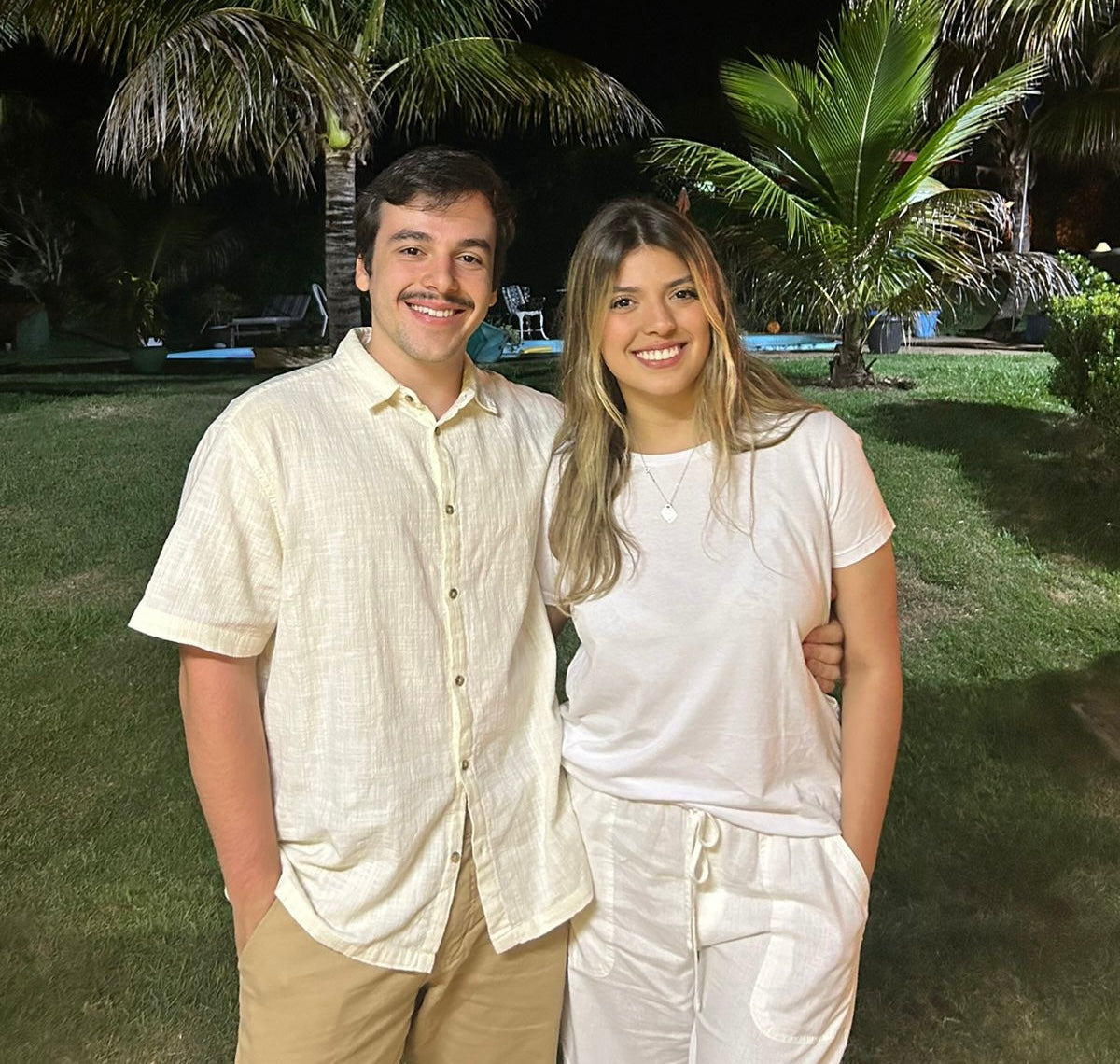 Vitor e Camila, sócios da Leia-me Quando